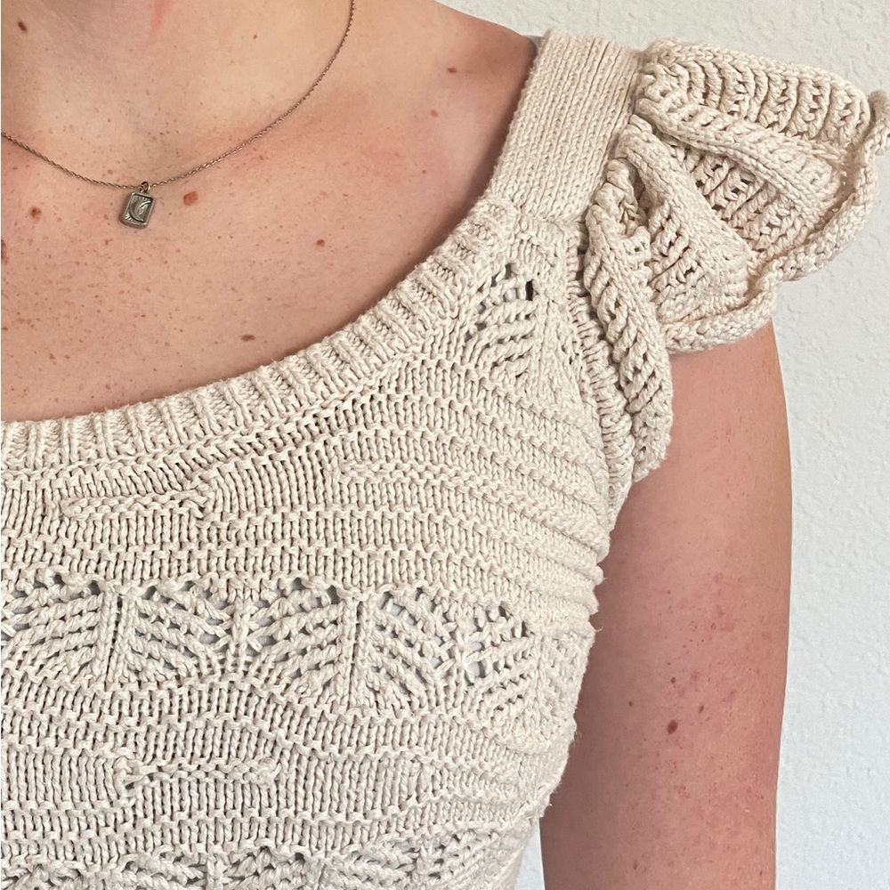 Nectar clothing crochet crop top